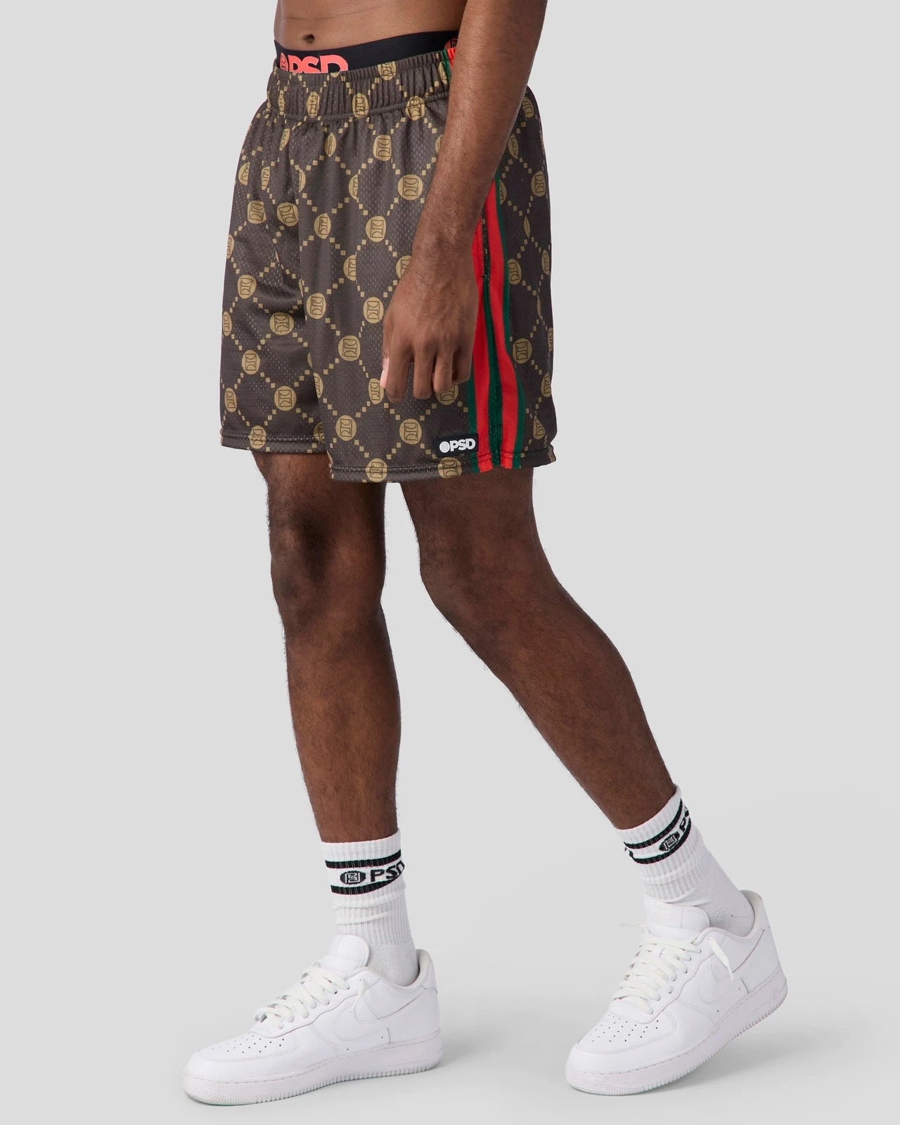 EMBLEM LUX BROWN ACTIVE SHORT - Image 2